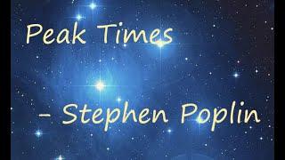 Peak Times - Stephen Poplin