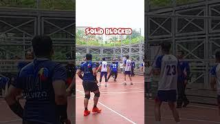 Monster Blocked #volleyball #highlights #nepal vs #aces #volleyballworld #volleyballgame #ofwmacau