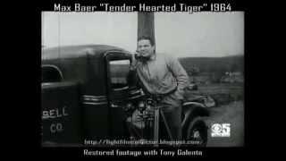 Max Baer "Tender Hearted Tiger" 1964 Documentary (Restored Excerpt)