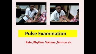 pulse examination  l Prof.Dr.R.R.Deshpande l Examination of Arterial Pulse l   @AyurvedaAcademy19