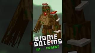 Biome specific golem #1 blockbench custom mob forest golem