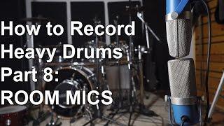 How to Record Heavy Drums Part 8 - ROOM MICS | SpectreSoundStudios TUTORIAL