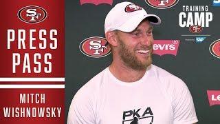 Mitch Wishnowsky Discusses Budding Relationship with Robbie Gould