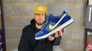 Worth getting? Nike SB Dunk Low ‘Deep Royal blue / Vintage Green’ “Wildcard” review+on feet