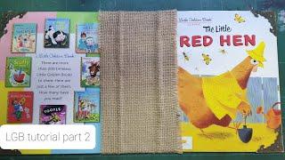 Little Golden Book Junk Journal Tutorial Part 2 (beginner walkthrough)