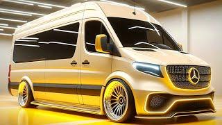 FIRST LOOK 2025 Mercedes Sprinter VIP KING VAN - ULTIMATE Luxury on Wheels!