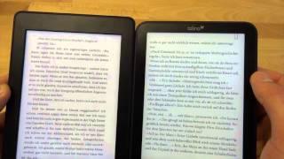 Tolino Vision 3 HD vs. Kindle Paperwhite 3 - Vergleich