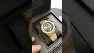 Unboxing Louis XVI Frosted Le Monarque 1215 Gold 42MM