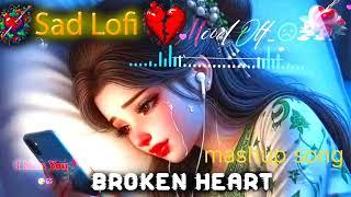 sad lofi broken heart feeling song || lofi mashup song || slowed and reverb ||