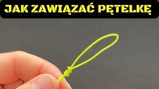 How to tie simplest fishing loop