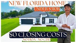 BRAND NEW MODERN HOME UNDER $310K, NO HOA, NO CDD | OCALA, FLORIDA HOME TOUR