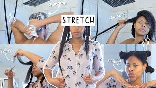 Protective Style How I prep my hair for mini braids! Products, wash day, & more (Vlogmas Day 5)