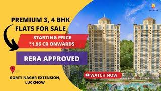 Premium 3, 4 BHK Flats For Sale In Gomti Nagar Extension Lucknow | ️+91-7428092718