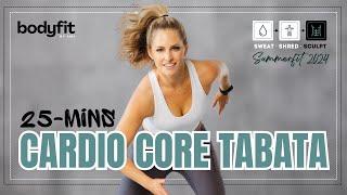 25-Minute Cardio Core Tabata Workout - SCULPT DAY 7