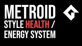 Metroid Style Health / Energy system tutorial for GameMaker Studio 2 [GMLearning]