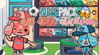 *NEW LOCATION OUT* All-Star Stadium ️ | *WITH VOICE* | Toca Life World Review