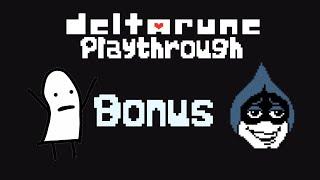 Deltarune playthrough Bonus 1 - Bland gaming