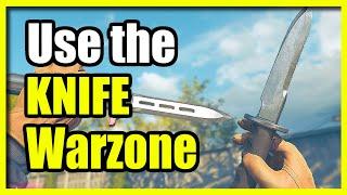 How to use your Knife in COD Warzone (Black Ops 6)