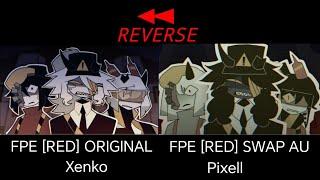 FPE [RED] ORIGINAL REVERSE VS FPE [RED] SWAP AU REVERSE #fpe#fpeswapau#fpered#бумажноеобразование
