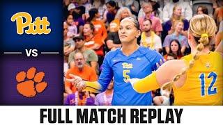 Pitt vs. Clemson Full Match Replay | 2024 ACC Volleyball