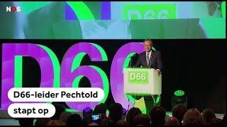 D66: Pechtold stapt op