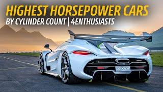 Highest Horsepower Cars by Cylinder Count | 4enthusiasts