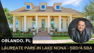 LAUREATE PARK LAKE NONA | Dream Home | Luxury Orlando Homes | Florida Real Estate For Sale | 32827