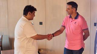 Jab Jr. Jammy met Head Coach Rahul Dravid | Rajasthan Royals