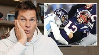 Tom Brady Reacts to His Biggest Hits