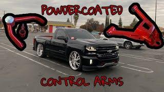 POWDER COATED CONTROL ARMS & ALIGNMENT