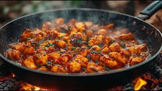 Ultimate Serbian Chef's Curry  - Cooking in Serbian Forest