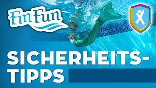 Fin Fun Sicherheitstipps - How To Meerjungfrauenflossen - Mermaid tail // XTREM Toys & Sports