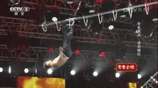 [综艺盛典] 20170105 空中技巧《倒立行走》 表演：胡崇凯 | CCTV春晚
