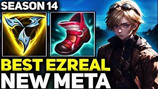 RANK 1 BEST EZREAL NEW META TOP GAMEPLAY! | Season 14 League of Legends