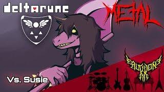 DELTARUNE - Vs. Susie 【Intense Symphonic Metal Cover】