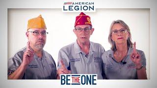 The American Legion Family stands united in Be the One mission