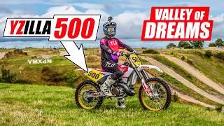 Riding the YZ500 2 Stroke at ICONIC track! | VMXDN Foxhill 2024