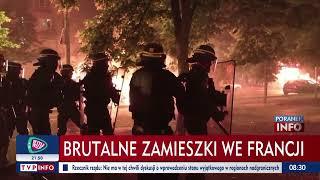 Zamieszki we Francji. Policja zatrzymała ponad 150 osób