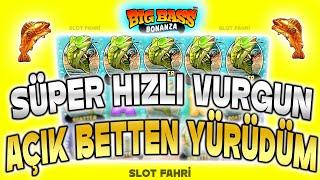 SLOT OYUNLARI | BİG BASS BONANZA KÜÇÜK KASA | ART ARDA OYUNA GİRDİK KISA SÜREDE HASANI PATLATTIK GÜM