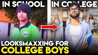 Looksmaxxing Guide for College Boys  (unknown HACKS)