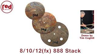 Red Cymbals 888 8/10/12(fx) Cymbal Stack demoed by