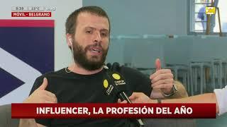 Influencer, la profesión del año: Juan Marenco, Dir. de "Be Influencers" en Hoy Nos Toca a las Siete