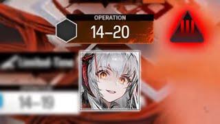 [Arknights] 14-20 Adverse (Solo Clear)