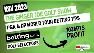 Butterfield Bermuda Championship & Nedbank Golf Challenge Betting Tips | Ginger Joe | Betting.co.uk