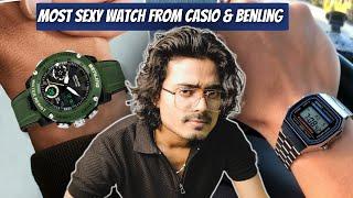 Timeless Elegance: CASIO Vintage Series D182 & Benling Watch Review