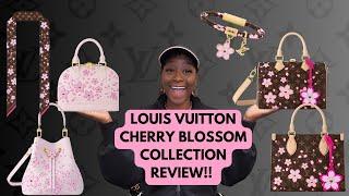  MARQUITA LV LUXURY: LOUIS VUITTON  CHERRY BLOSSOM  COLLECTION LOOK BOOK  REVIEW