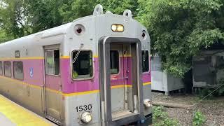 MBTA GP40MC 1122 - CTC-3 1530 Inbound for North station