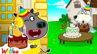 Who Stole the Birthday Cake   Kids Stories About Rich vs Broke + More | Wolfoo Channel