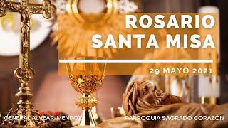 ROSARIO Y MISA 29 DE MAYO EN VIVO  -  Pquia. Sagrado Corazón de Jesús  - Gral. Alvear - Mendoza