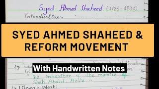 Syed Ahmed Shaheed || Reform Movement of Syed Ahmed Shaheed [| Part 1/2